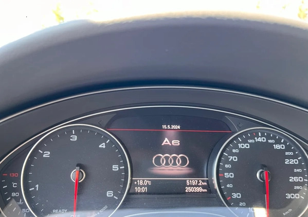Audi A6 cena 74900 przebieg: 250000, rok produkcji 2017 z Bydgoszcz małe 67